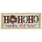 Northlight 19.75" LED Lighted Plaid 'Ho Ho Ho' Wooden Christmas Wall Sign